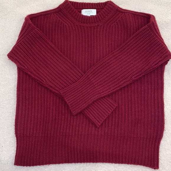 La Ligne Sweaters - La ligne size small toujours in burgundy